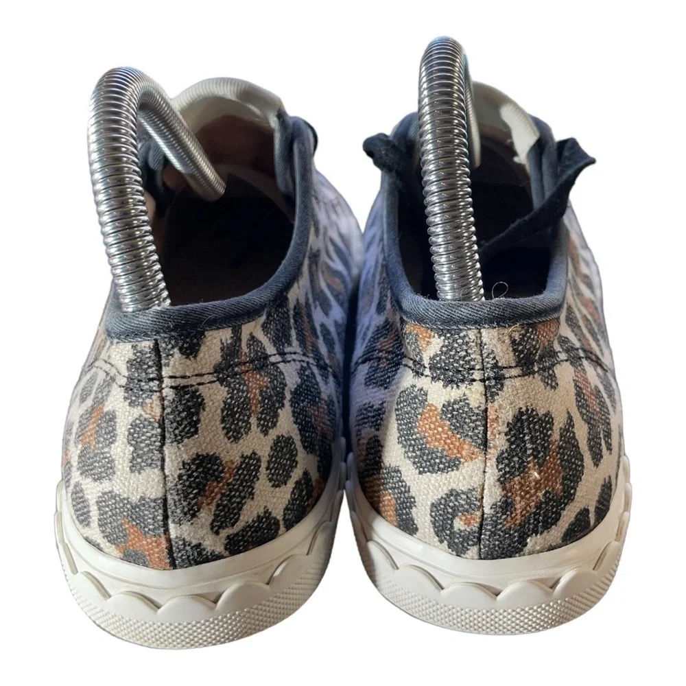 Kate Spade New York Vale Leopard Print Sneakers - Size 8.5